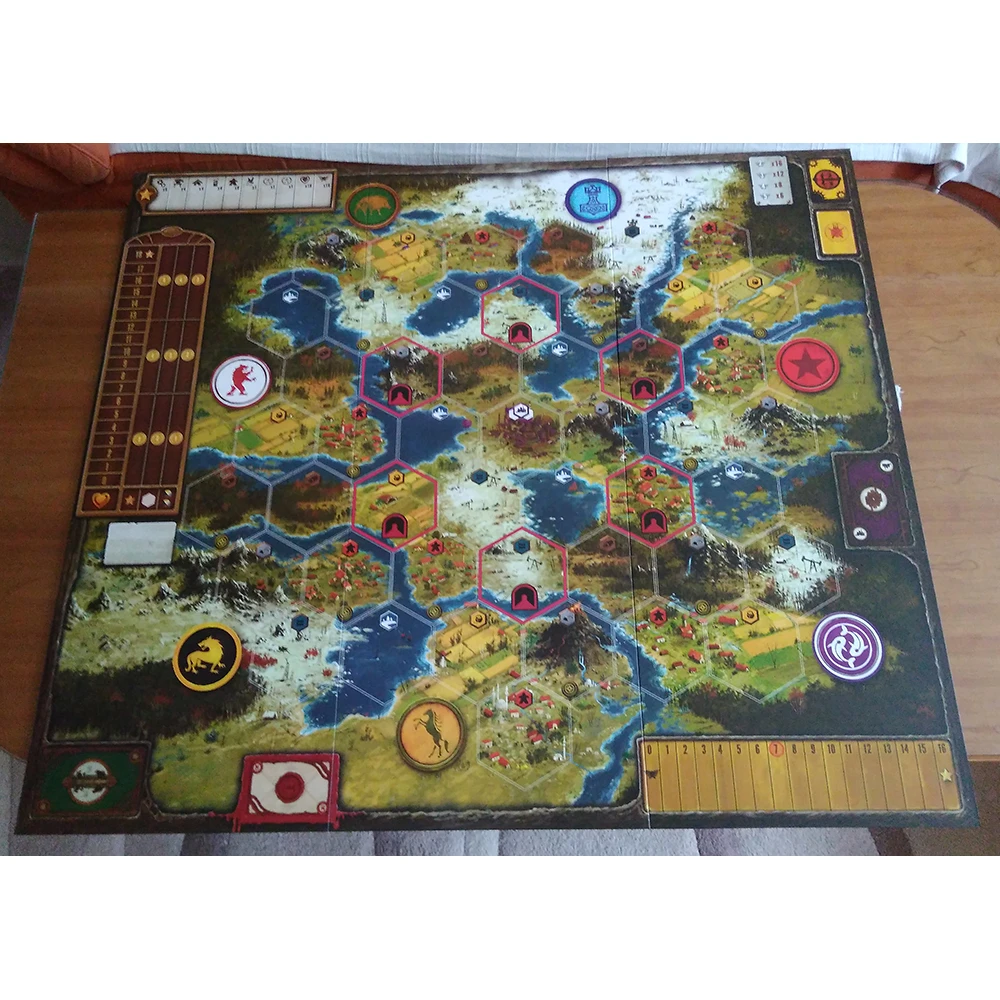 Scythe: rozšíření hrací desky