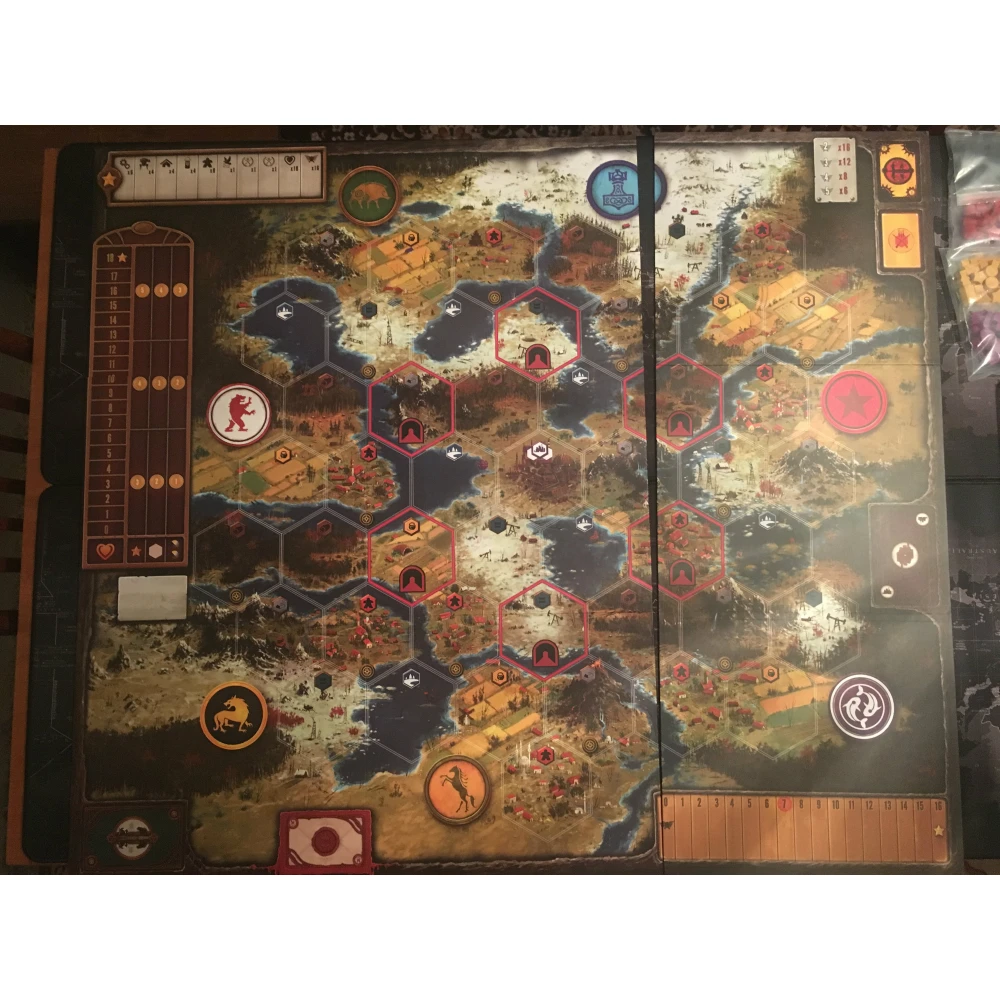 Scythe: rozšíření hrací desky