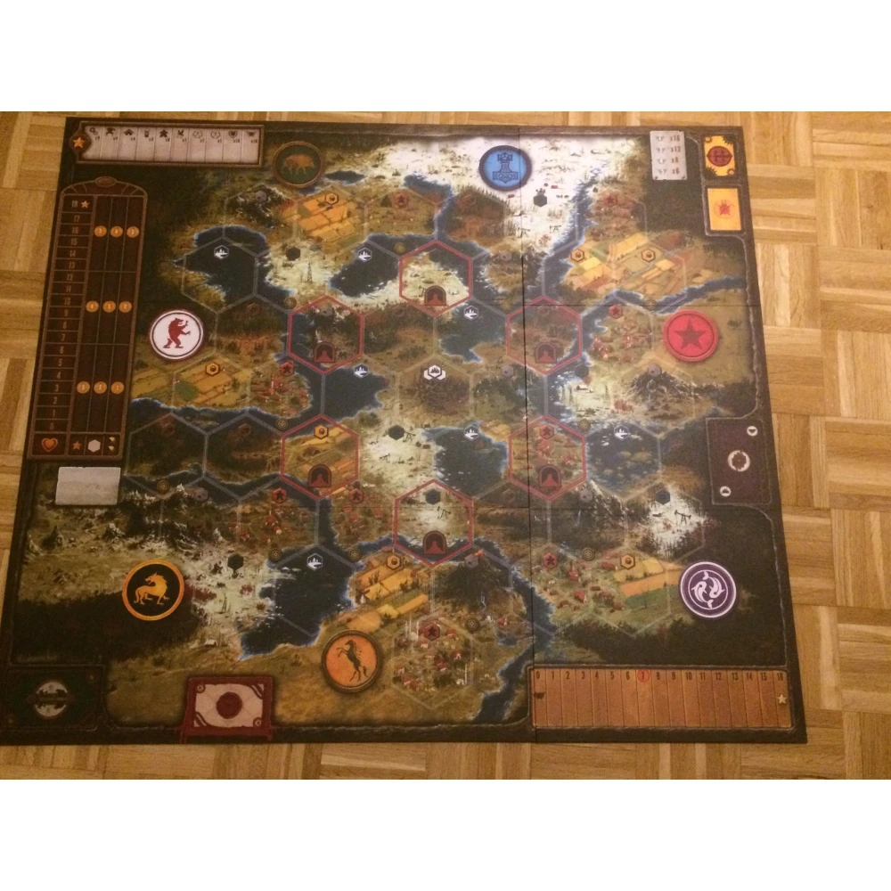 Scythe: rozšíření hrací desky