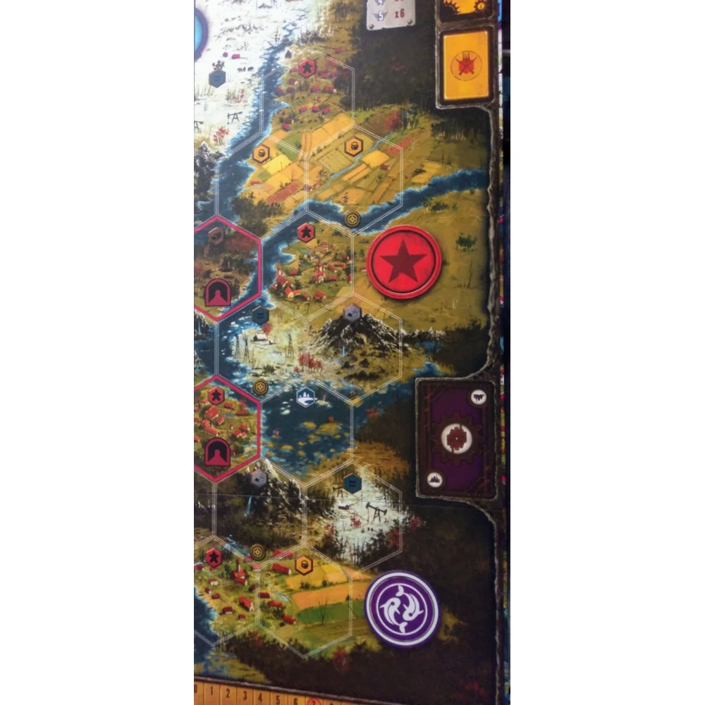 Scythe: rozšíření hrací desky