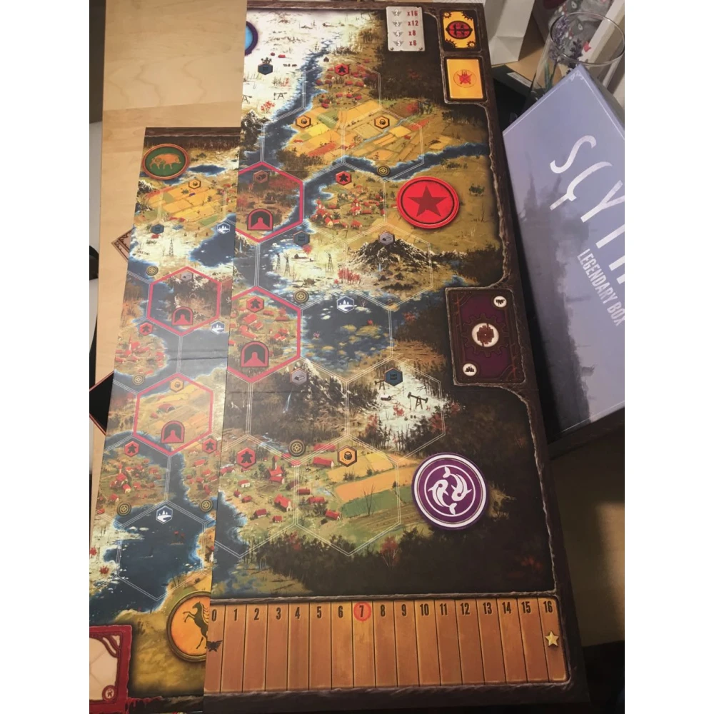 Scythe: rozšíření hrací desky