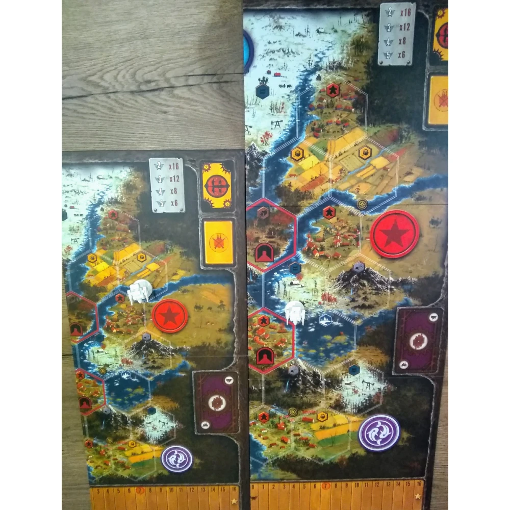 Scythe: rozšíření hrací desky