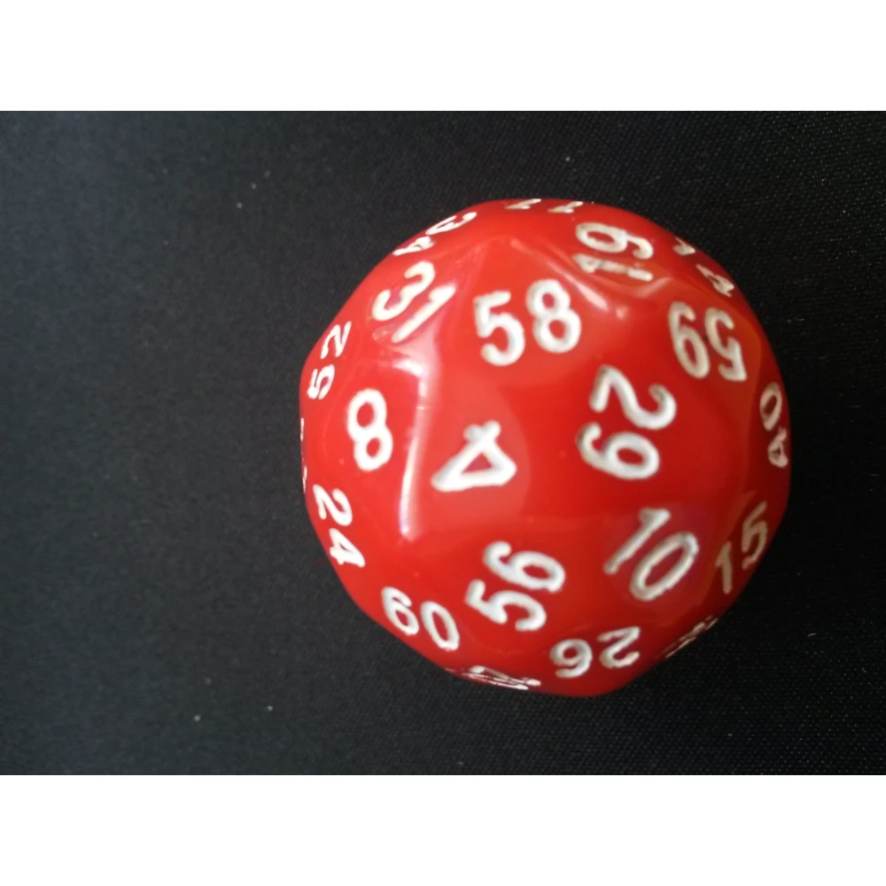 d60 Sixty-sided die