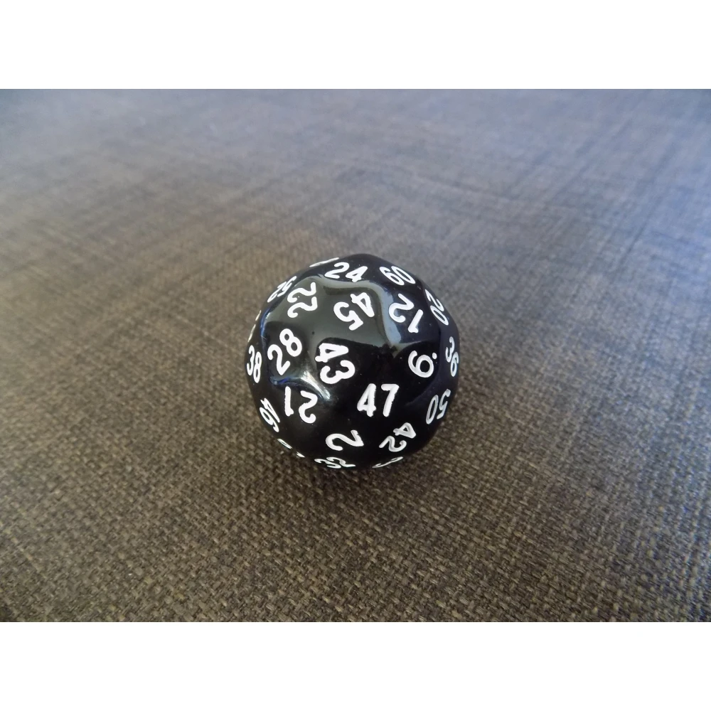 d60 Sixty-sided die