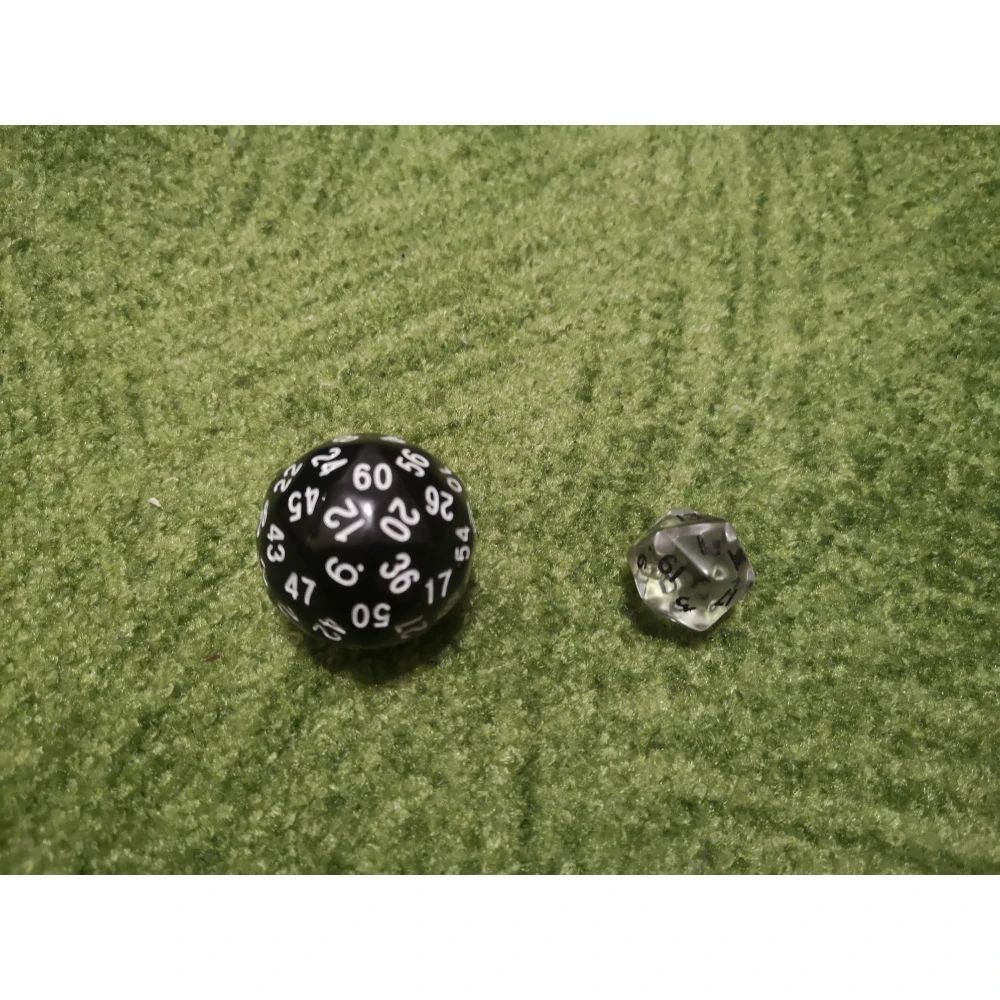 d60 Sixty-sided die