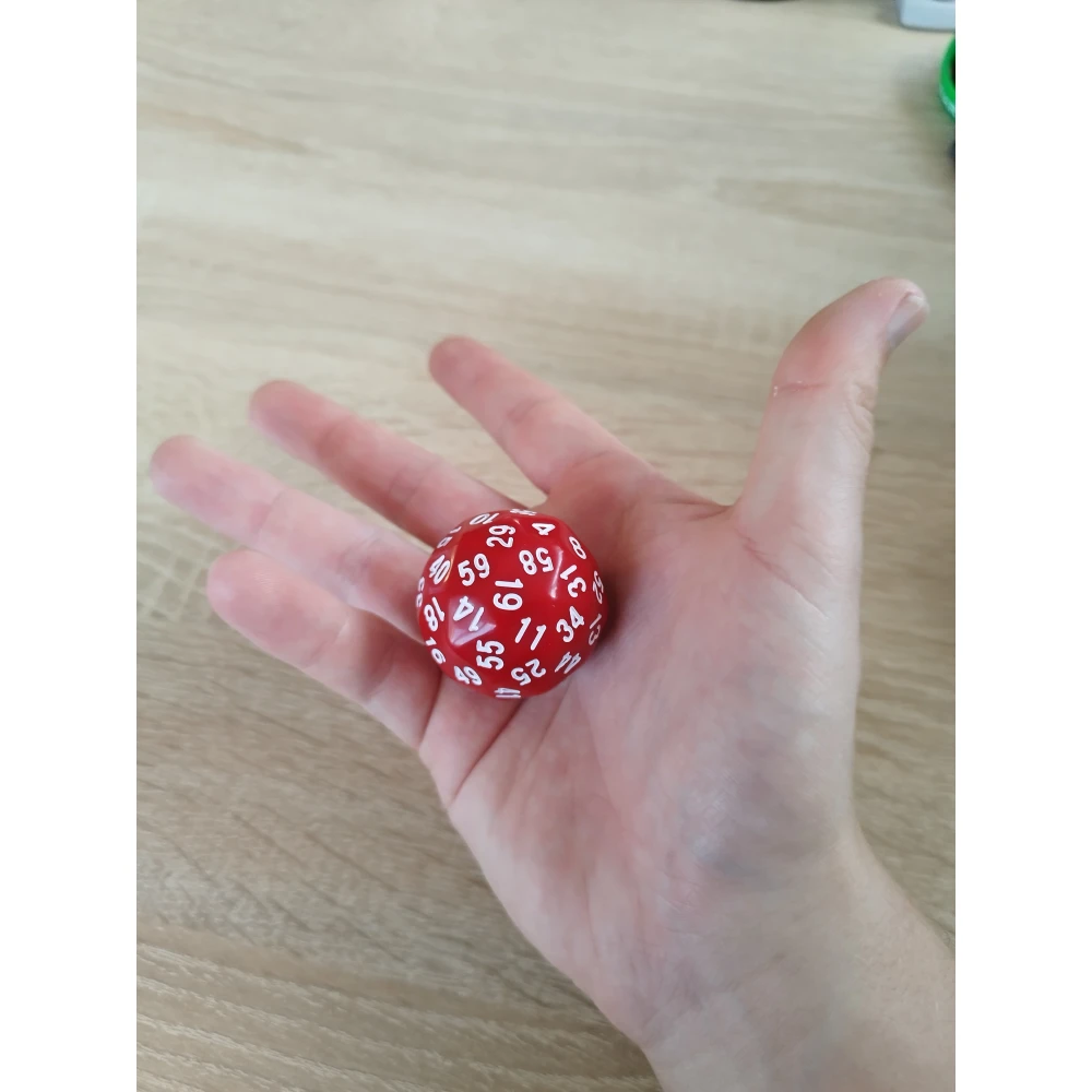 d60 Sixty-sided die
