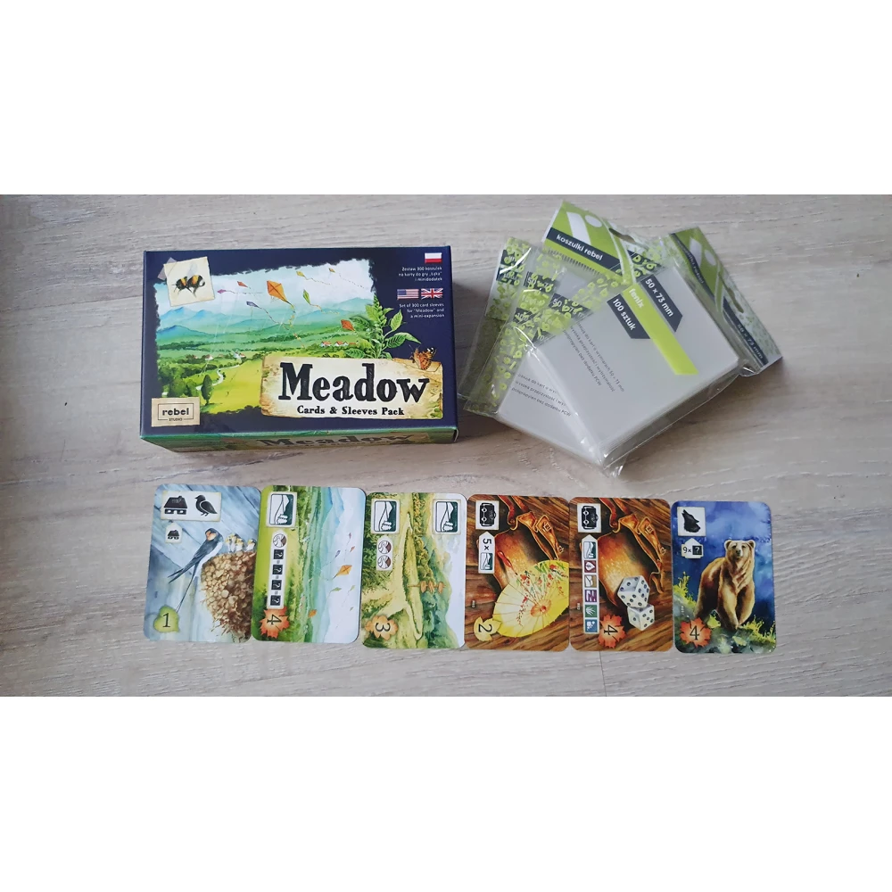 Set obalů Na louce + promo karty