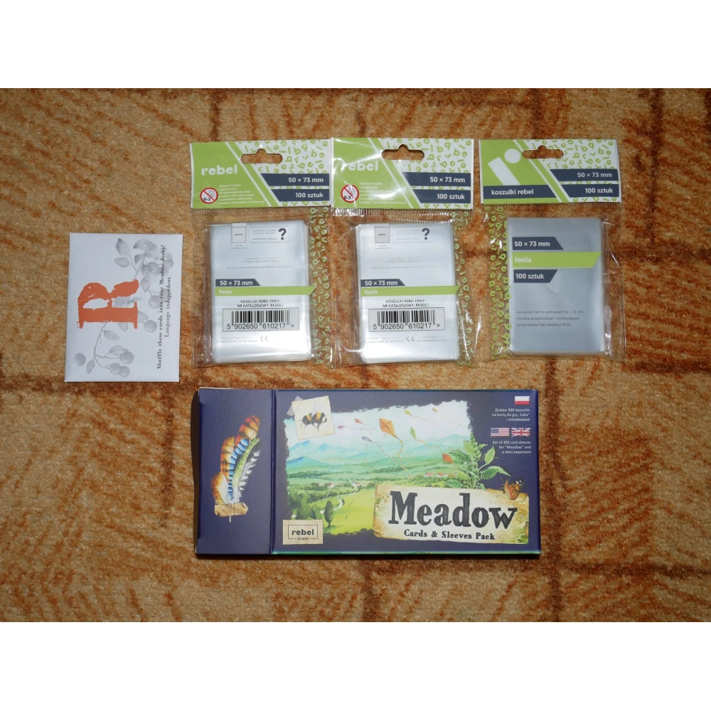 Set obalů Na louce + promo karty