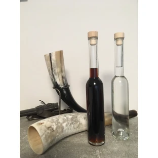 Sklenená fľaša Viola, 200 ml