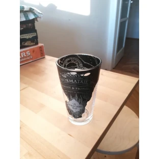 Sklenice Harry Potter - Pobertův plánek, černá