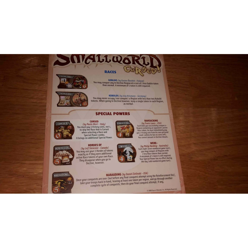 Small World: Cursed!