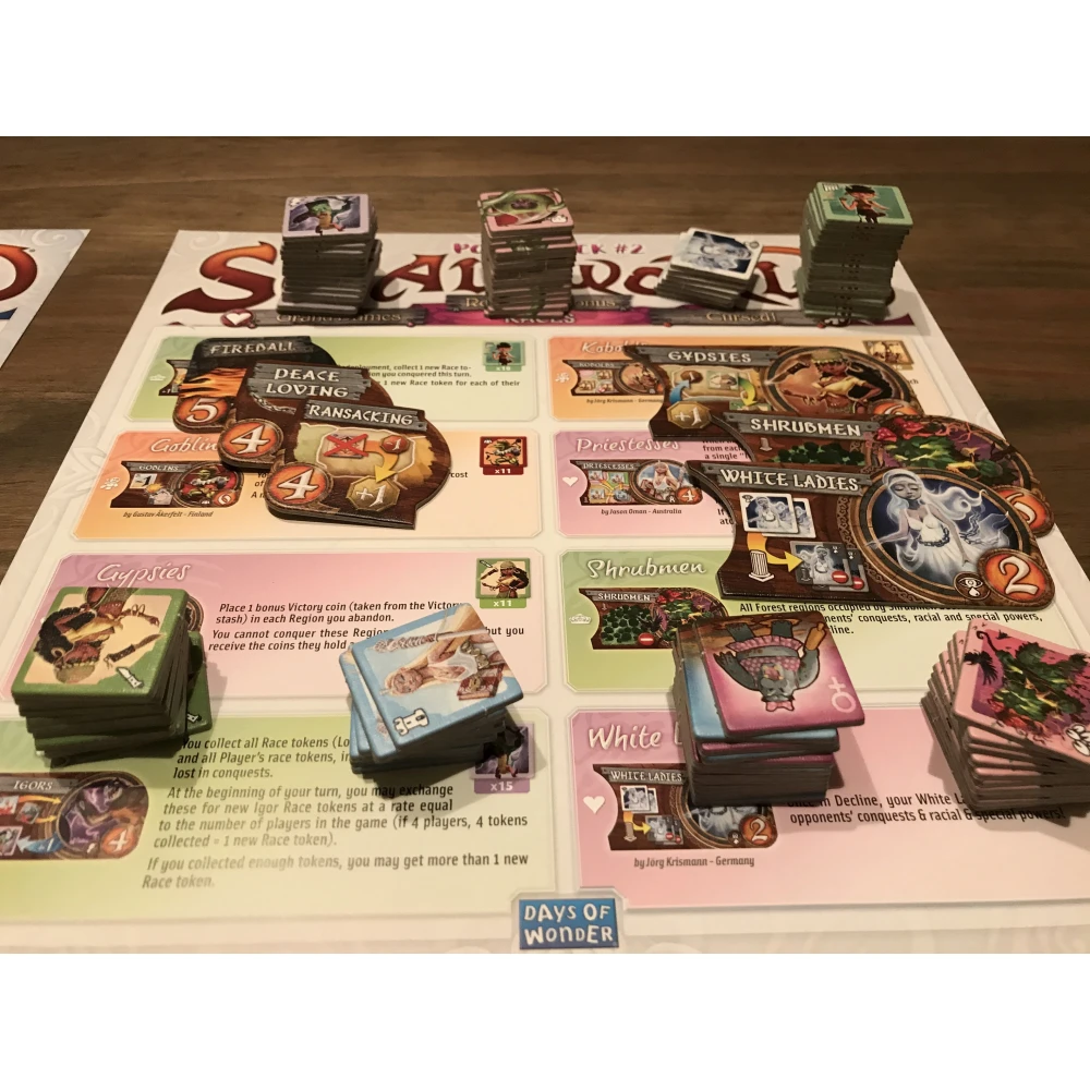Small World: Power Pack 2 - Cursed, Grand Dames & Royal
