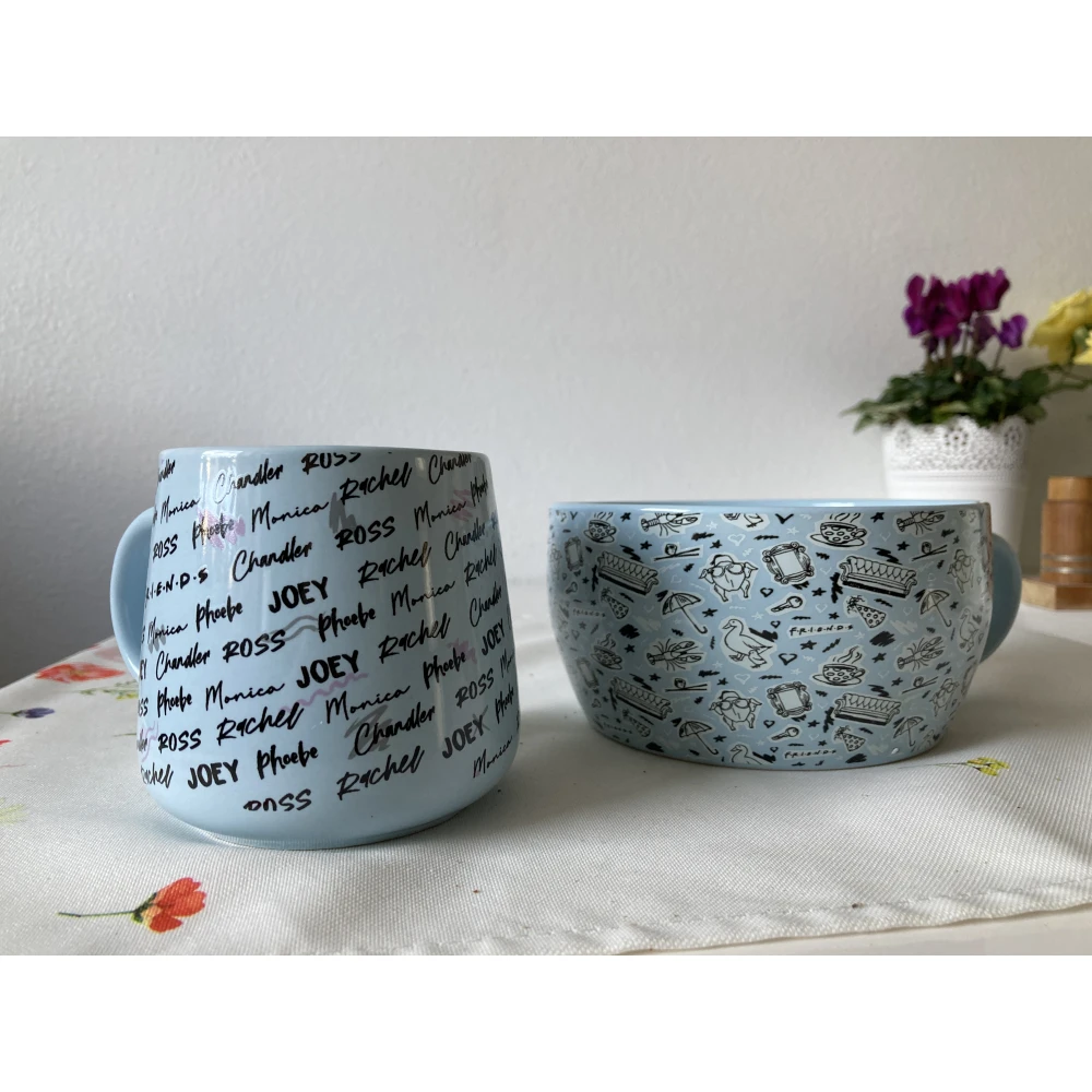 Friends Frühstücks-Set - Doodle