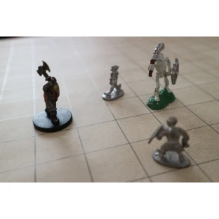 Súbojová podložka menšia, raster 2,5 cm
