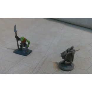 Súbojová podložka menšia, raster 2,5 cm