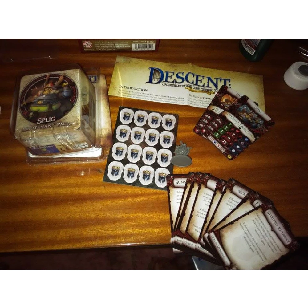 Descent Second Edition Lieutenant Pack: Splig