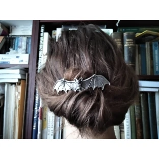 Spona do vlasů Gothic bat