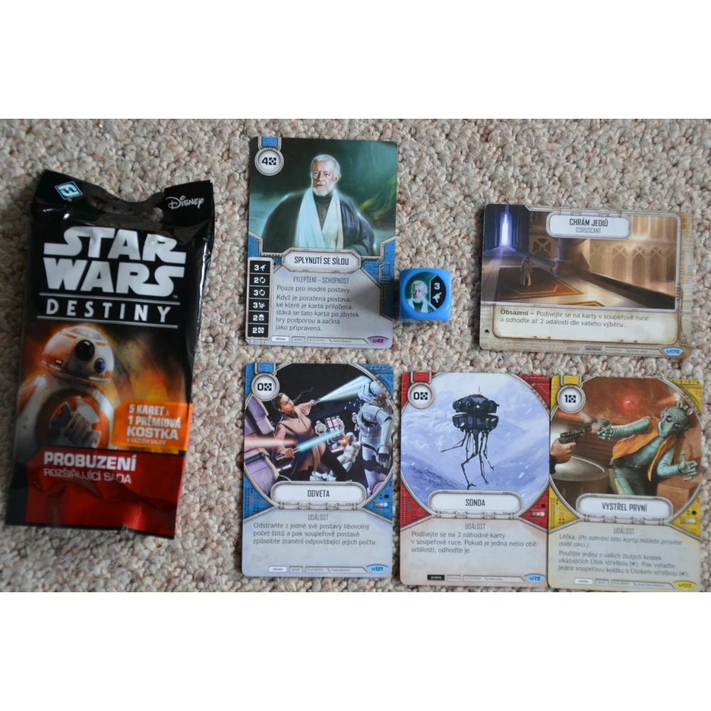 Star Wars: Destiny - Probuzení, doplňkový balíček (česky)