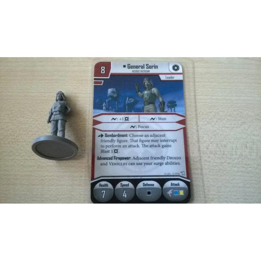 Star Wars: Imperial Assault - General Sorin Villain Pack