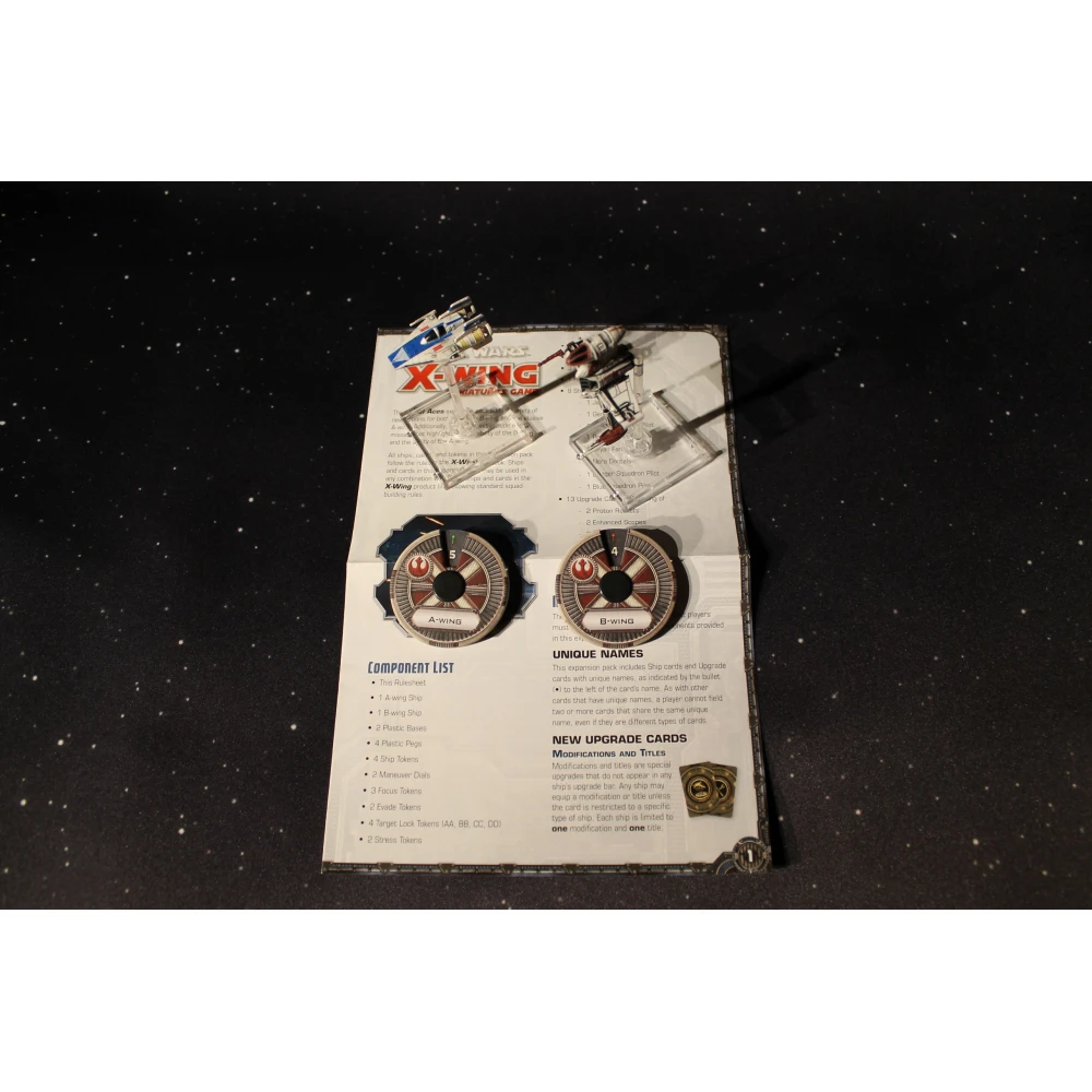 Star Wars: X-Wing Miniatures Game – Rebel Aces