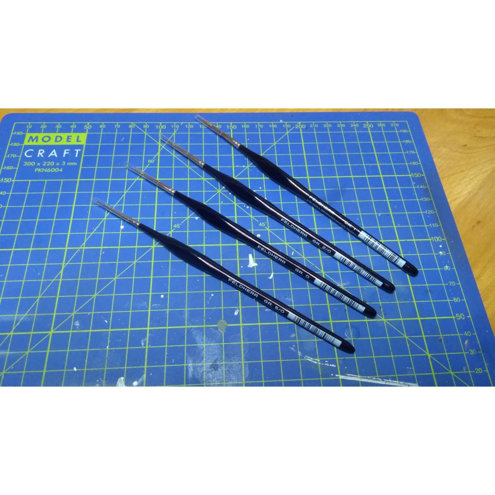 Kolinsky Rotmarder-Pinsel Größe 1