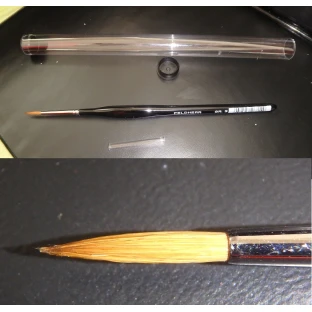 Štetec Kolinsky Red Sable Brush Size 3