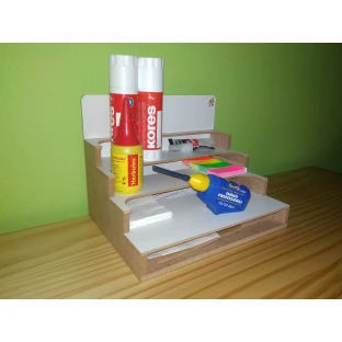 Stojan a modul na barvy (3 police o délce 20 cm)