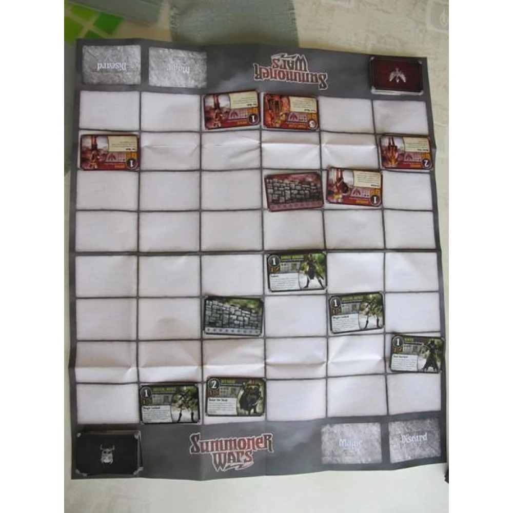 Summoner Wars: Phoenix Elves vs Tundra Orcs