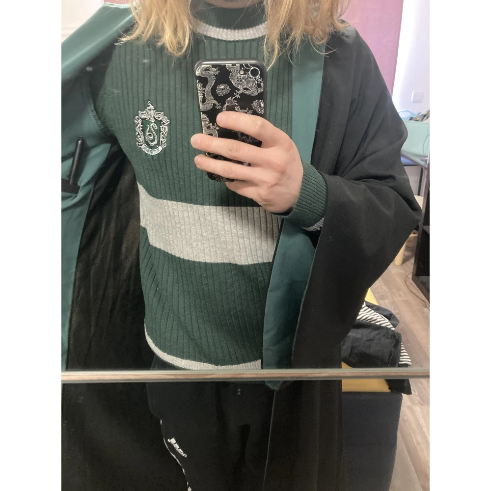 Harry Potter Pullover: Slytherin - Quidditch