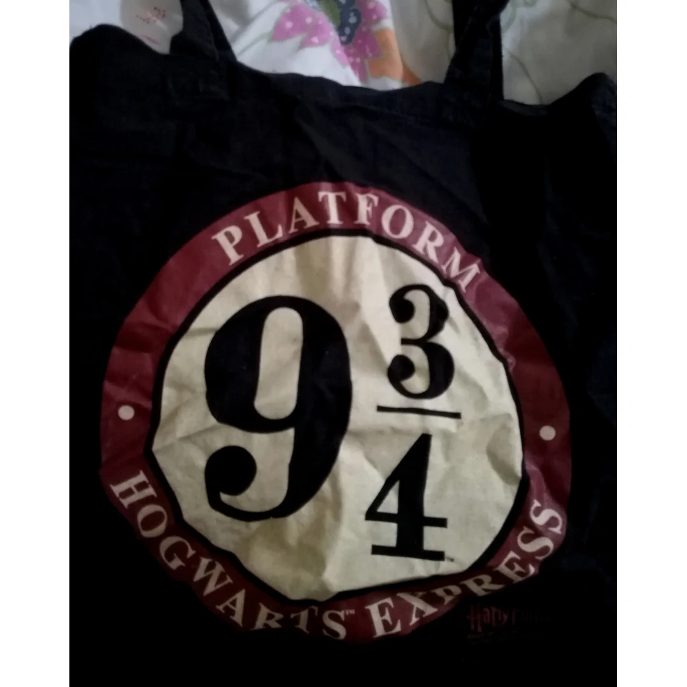 Harry Potter Einkaufstasche - Gleis 9 3/4 (schwarz)
