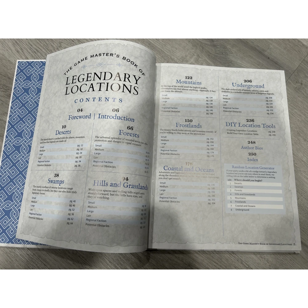 The Game Master's Book of Legendary Locations