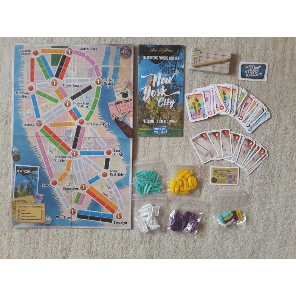 Ticket to Ride Express: New York City 1960