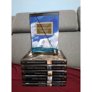 Tolkien - komplet 7 knih + Jeden prsten