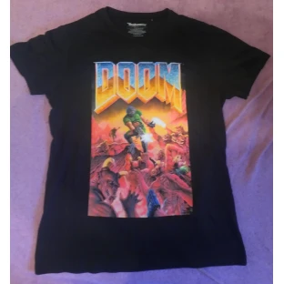 T-Shirt Doom Classic Box Art