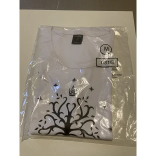 Damen-T-Shirt mit dem Baum von Gondor (weiß)