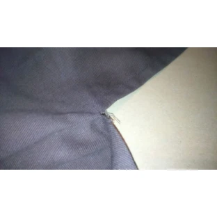 Long-sleeved cotton tunic - brown