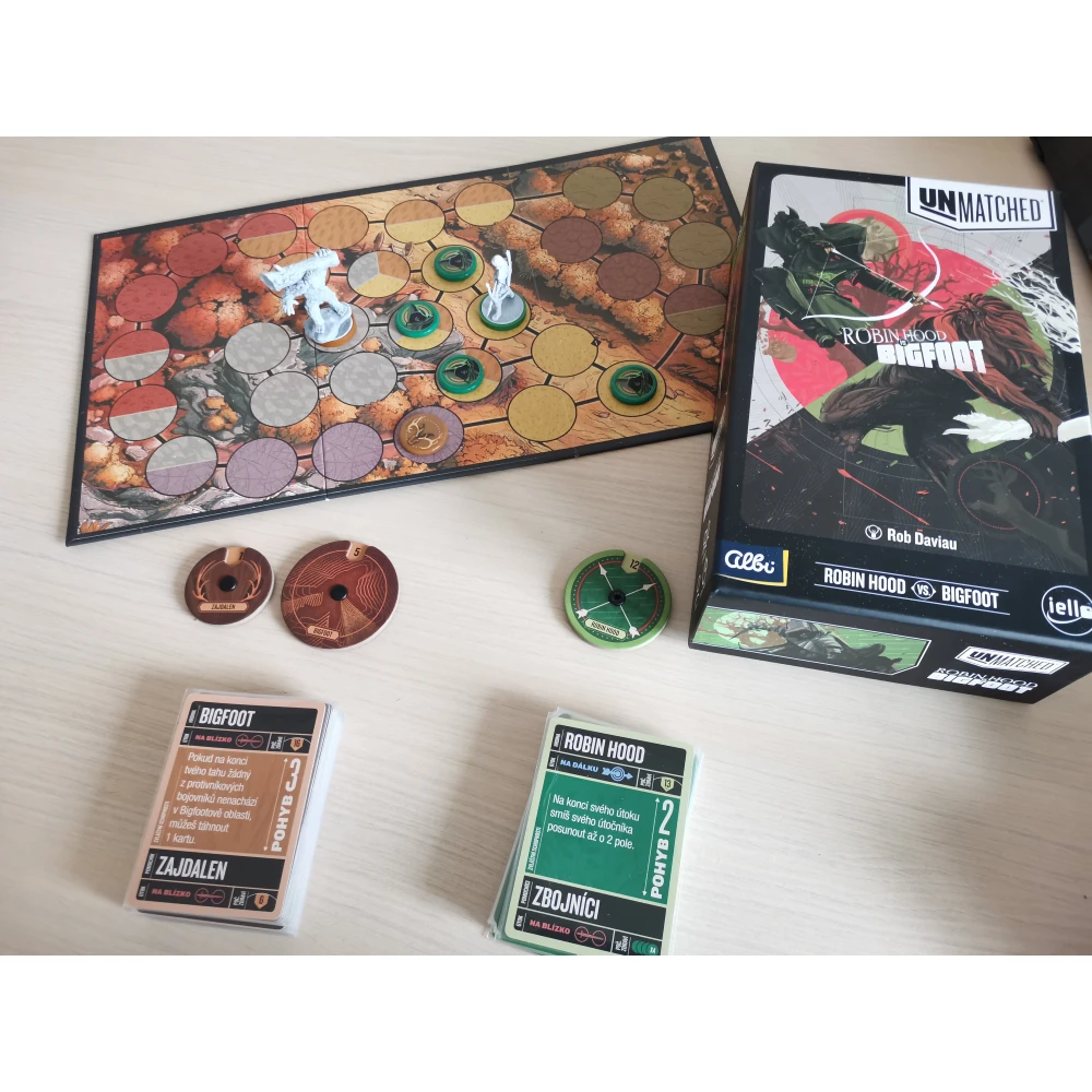 Unmatched: Robin Hood vs Bigfoot (česky)