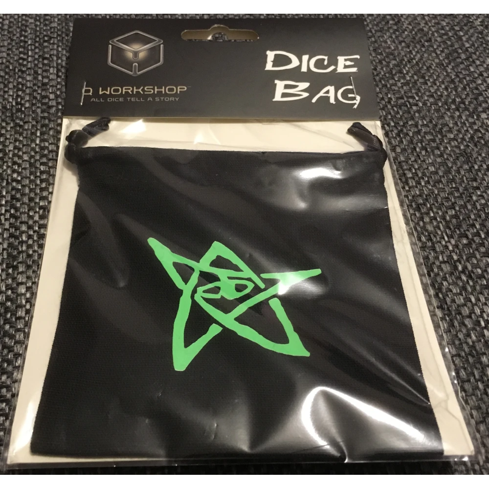 Call of Cthulhu Dice Bag Black