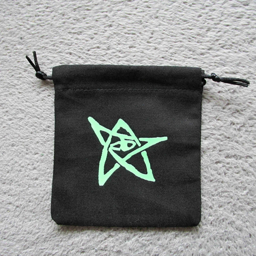 Call of Cthulhu Dice Bag Black