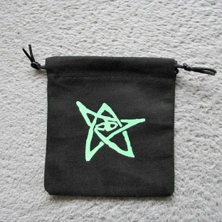 Call of Cthulhu Dice Bag Black