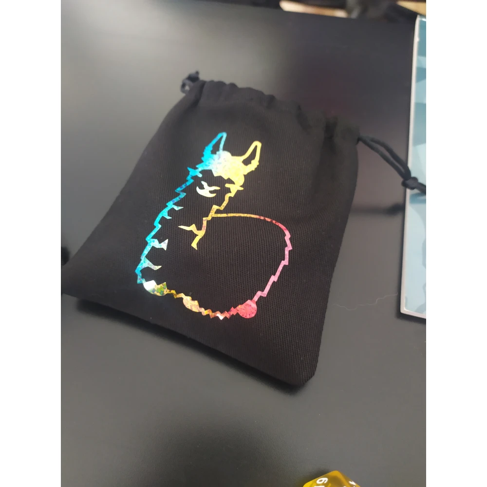 Fabulous Llama Dice Bag