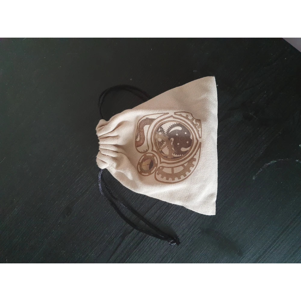 Váček na kostky Steampunk
