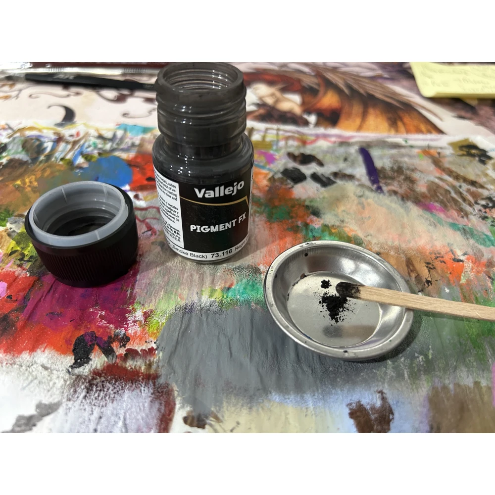 Vallejo Pigments: Carbon Black (Smoke Black)