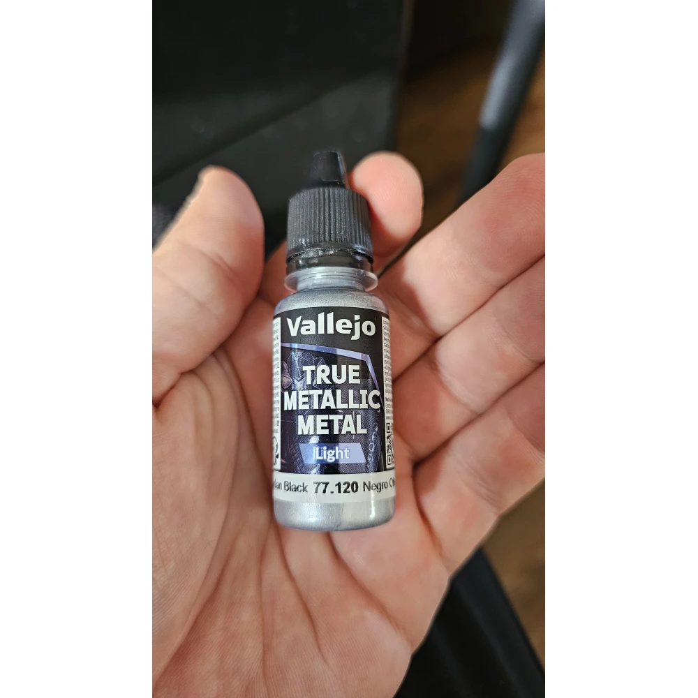 Vallejo: True Metallic Metal Light - Obsidian Black