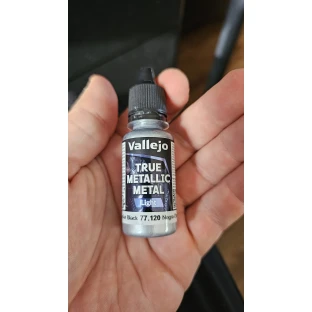 Vallejo: True Metallic Metal Light - Obsidian Black