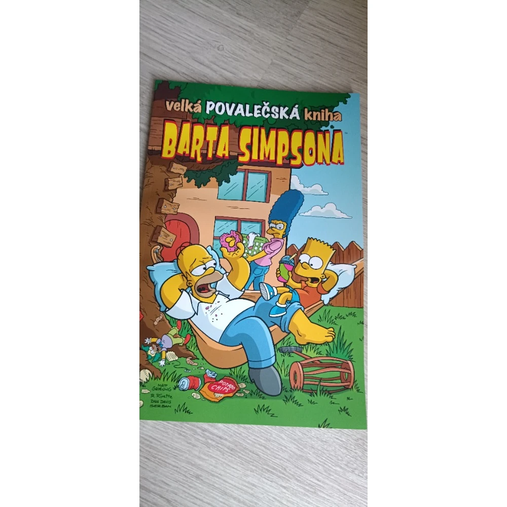 Velká povalečská kniha Barta Simpsona