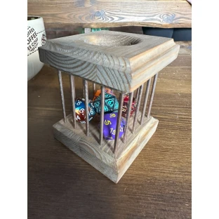 Dice Jail - Walnut