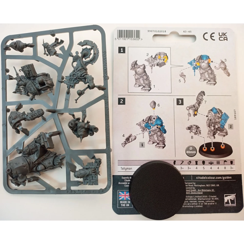 Warhammer 40,000: Death Guard - Scribbus Wretch, the Tallyman