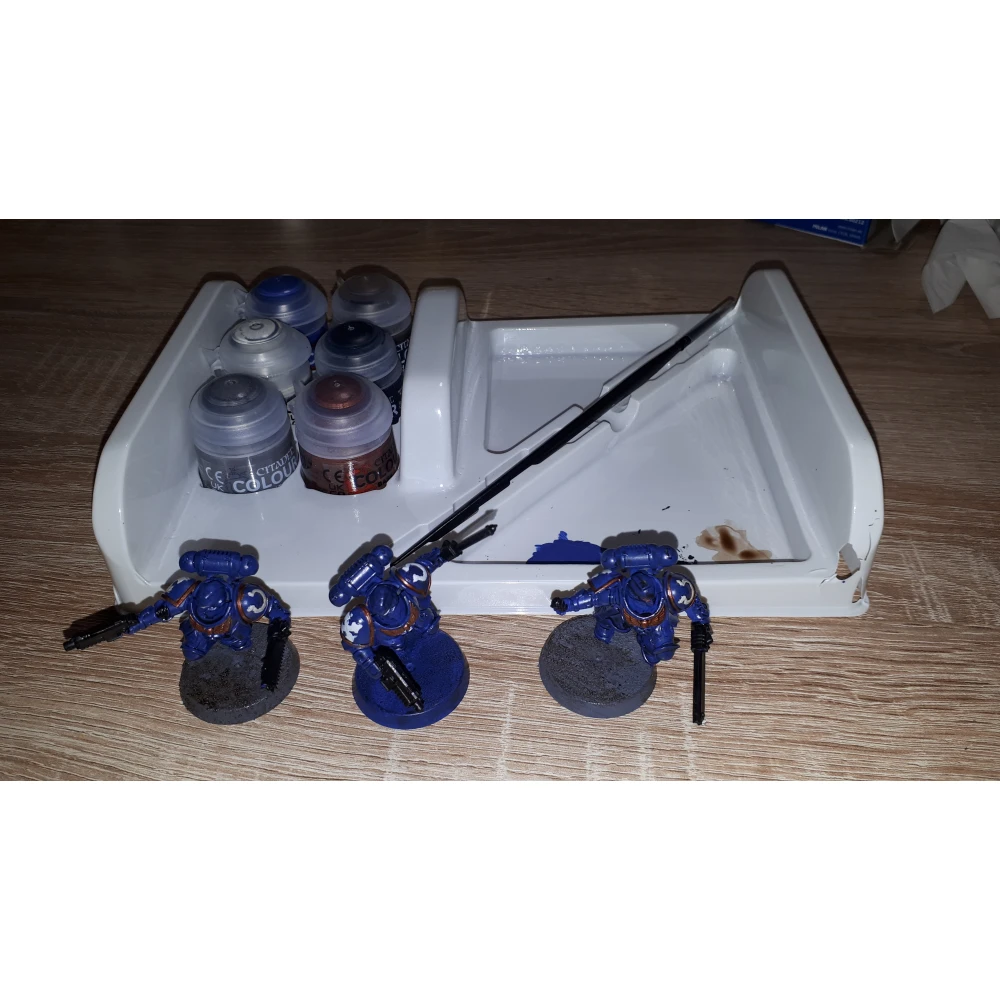 Warhammer 40000: Space Marines Assault Intercessors + Paints Set