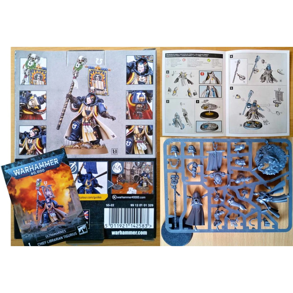 Warhammer 40000: Ultramarines Chief Librarian Tigurius